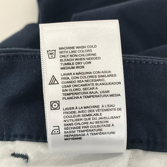 NEW Dickies Perfect Shape Straight Fit Pants Women's Size 12 Navy Blue Stretch - Picture 10 of 10